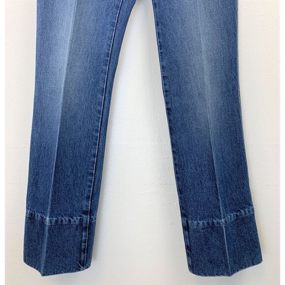 NWT Gucci High-Waisted Bootcut Jeans In Blue Size 32 - Picture 5 of 14